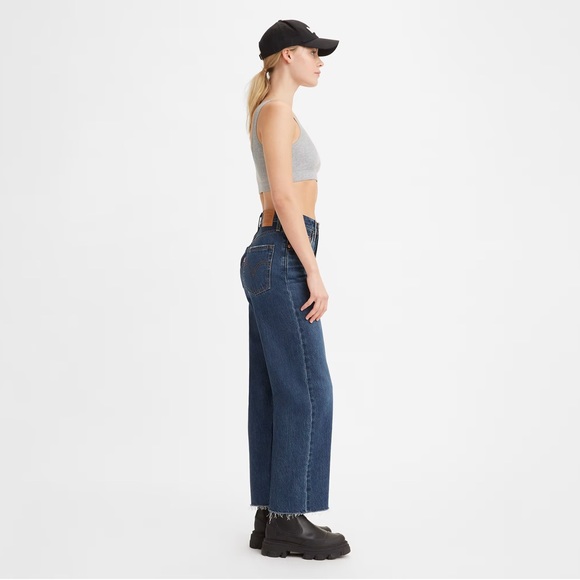 LEVI’S • ribcage straight leg ankle jeans • size: 28 • colour: noe down - Picture 3 of 11